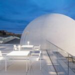 Sphere de Oscar Niemeyer. Esfera Futurista de hormigón y vídrio | sphere oscar_niemeyer roomdiseno27