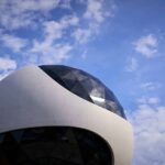 Sphere de Oscar Niemeyer. Esfera Futurista de hormigón y vídrio | sphere oscar_niemeyer roomdiseno8