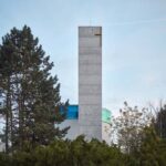 Iglesia de María Restituta. Iglesia futurista de Atelier Štěpán | stepan_marek_kostel_lesna_11