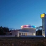 Iglesia de María Restituta. Iglesia futurista de Atelier Štěpán | stepan_marek_kostel_lesna_16