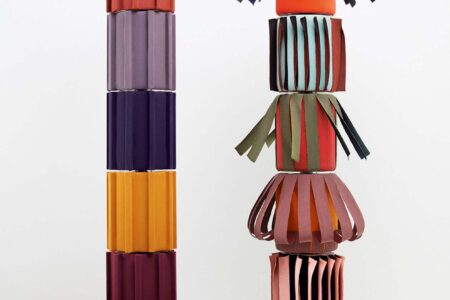 Kvadrat. Knit!. Doric Columns, Kinetic Object. Objects of Common Interest | 4 doric_columns_kinetic object objects of_common_interest roomdisemo