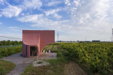 pabellón de hormigón. Atelier Xi | peach hut roomdiseno1
