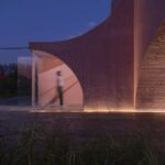 pabellón de hormigón. Atelier Xi | peach hut roomdiseno12