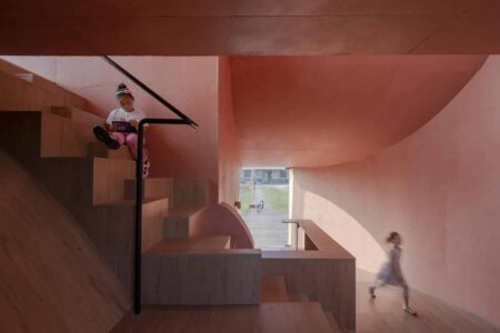pabellón de hormigón. Atelier Xi | peach hut roomdiseno18