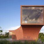 pabellón de hormigón. Atelier Xi | peach hut roomdiseno6