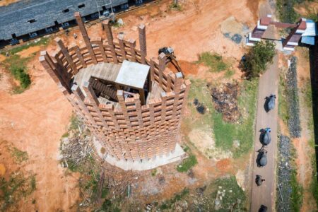 Brick Observation Tower. The Bangkok Project Studio | the bangkok project studio roomdiseno8