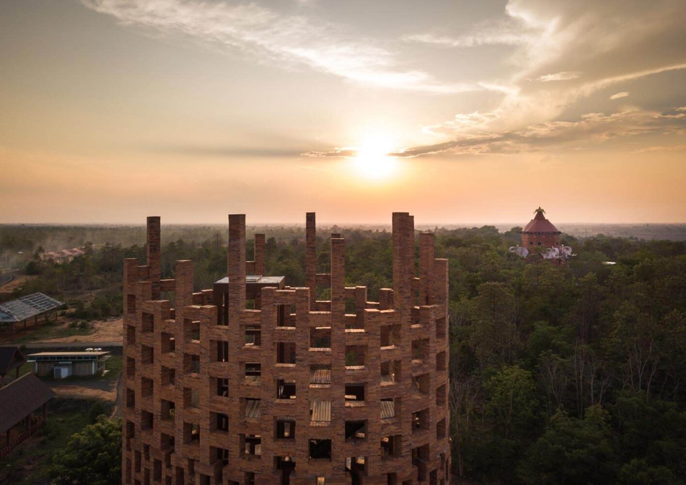Brick Observation Tower. The Bangkok Project Studio | the bangkok project studio roomdiseno9