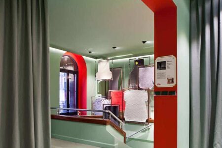 Telar Interior. estudi{H}ac. Sunbrella. Casa Decor 2020 | casa decor 20 lobby sunbrella estudihac 01