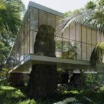 Casa Atibaia. Charlotte Taylor y Nicholas Préaud. Diseño inspirado en el movimiento moderno brasileño | ignant architecture roomdiseno13