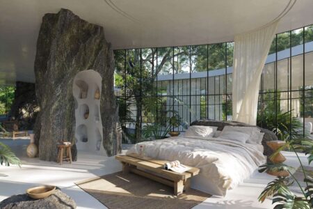 Casa Atibaia. Charlotte Taylor y Nicholas Préaud. Diseño inspirado en el movimiento moderno brasileño | ignant architecture roomdiseno5