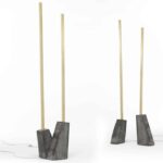Studio Khachatryan | vil mogg floor lamp and coat hanger