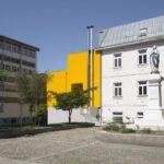 Edificio amarillo. Aurora Arquitectos. Escuela de música Artave/CCM | aurora arquitectos roomdiseno7