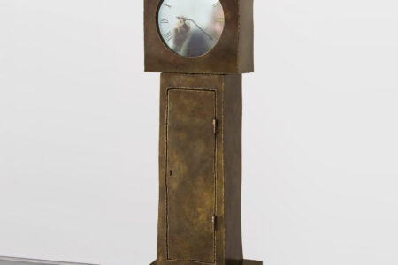 Grandfather Clock Brass. Maarten Baas. Carpenters Workshop Gallery | baas_grandfather clock brass_01