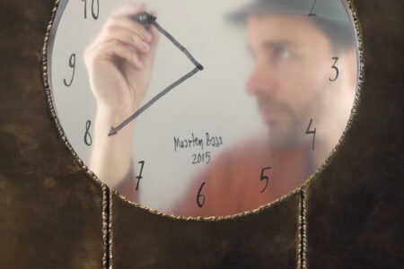 Self Portrait Clock. Maarten Baas. Carpenters Workshop Gallery | baas_self portrait clock_04