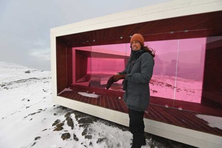 Arquitectura y naturaleza. Mirador de Madera. Biotope | domen_viewpoint biotope roomdiseno