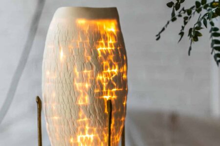 Lámparas de porcelana. Jes Paone. Desert Lights | jes paone roomdiseno1