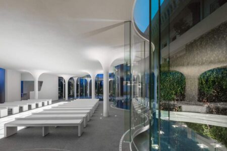 Capilla contemporánea. KTX archiLAB. Castillo Himeji | ktx archilab roomdiseno6