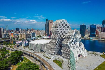 Kaohsiung Music Center. Taiwán. Manuel Monteserín.