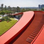 Powerhouse Company. Loop of Wisdom. Edificio icono con una cubierta practicable | powerhouse_company loop_of_wisdom roomdiseno18