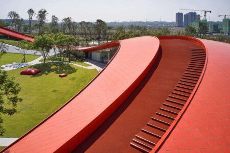 Powerhouse Company. Loop of Wisdom. Edificio icono con una cubierta practicable | powerhouse_company loop_of_wisdom roomdiseno18