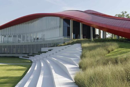 Powerhouse Company. Loop of Wisdom. Edificio icono con una cubierta practicable | powerhouse_company loop_of_wisdom roomdiseno2