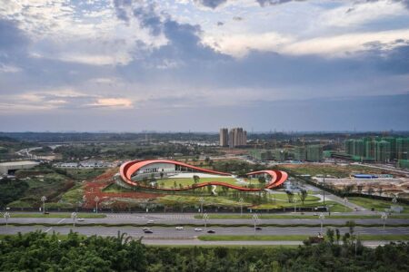 Powerhouse Company. Loop of Wisdom. Edificio icono con una cubierta practicable | powerhouse_company loop_of_wisdom roomdiseno22