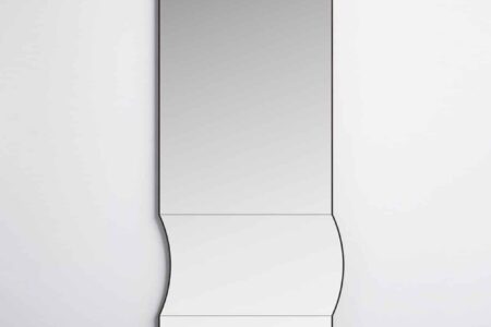 Bump Mirror. Bower Studios. Autoedición de mobiliario contemporáneo | bower studios bump mirror clear walnut 1