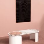 Contour Coffe Table. Bower Studios. Autoedición de mobiliario contemporáneoContour Side Table. Bower Studios. Autoedición de mobiliario contemporáneo | marble contour coffee table photo by charlie schuck 1b