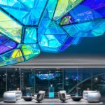 Poly F.S. Skyline Garden. Neo Art Deco. Interiorismo excéntrico. T.K. Chu Design | 00 talk area and art work by cheng hua ting wang