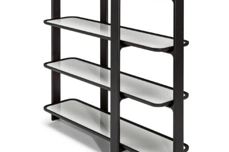 DUO Bookcase. Roberto Lazzeroni. Poltrona Frau y Ceccotti Collezioni