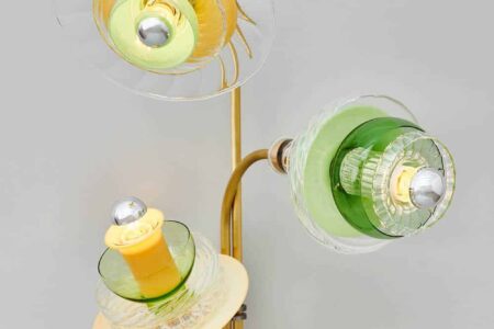 Bon Bon Double Wall Lamp. Bethan Laura Wood. Nilufar Gallery. Nuevas lámparas de diseño | 03_gc_nilufar_bethanlaurawood_bonbondoublewalllamp_creditsemanueletortora