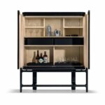 DUO Cabinet. Roberto Lazzeroni. Poltrona Frau y Ceccotti Collezioni
