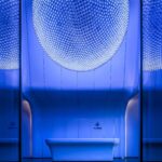 Poly F.S. Skyline Garden. Neo Art Deco. Interiorismo excéntrico. T.K. Chu Design | 07 entrance and art installation 0000ff by lu zheng ting wang
