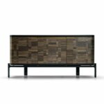 DUO Cabinet. Roberto Lazzeroni. Poltrona Frau y Ceccotti Collezioni