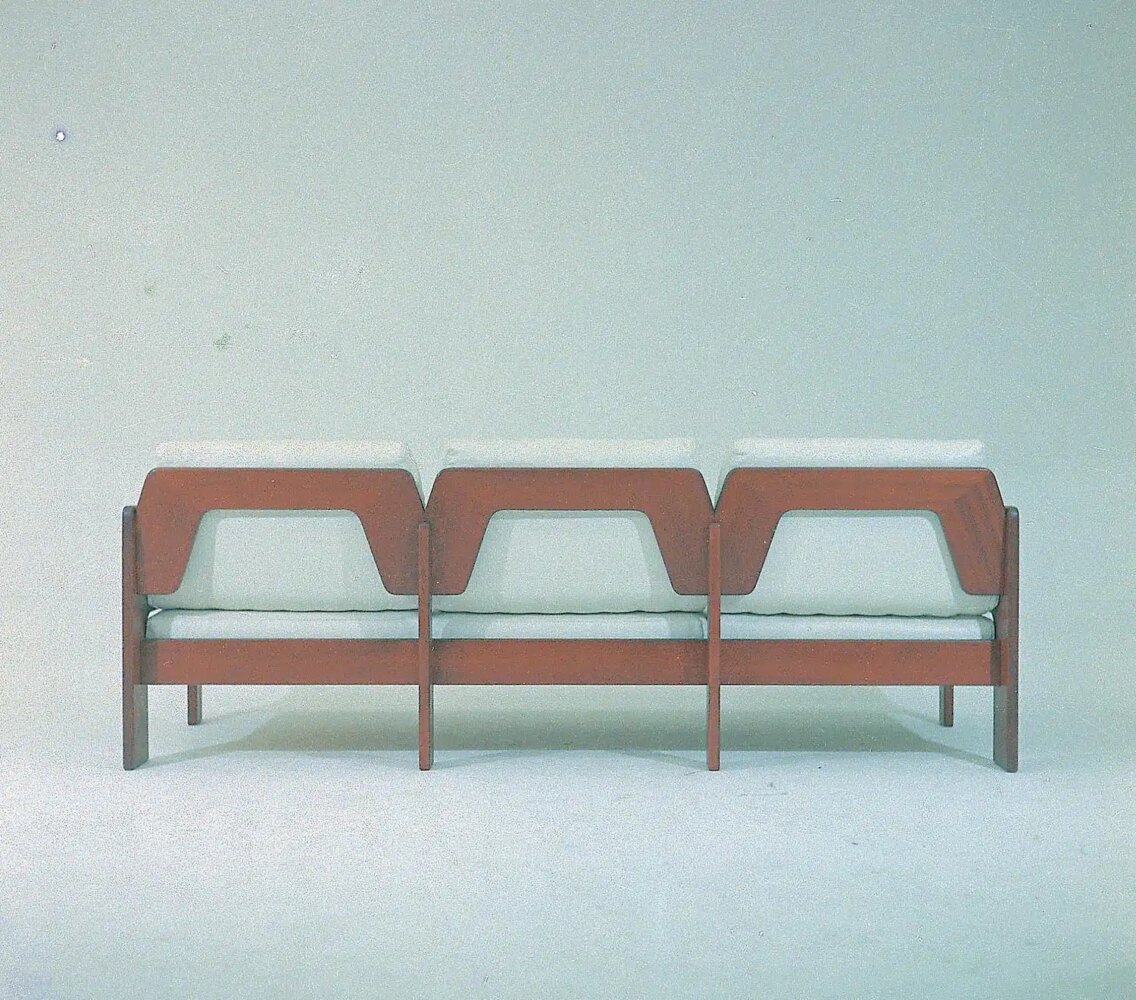 Mobiliario diseñado por Néstor Basterretxea para Biok, mediados de la década de 1960 Archivo Municipal de Irun