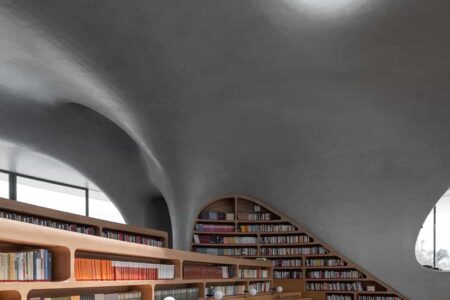 The Cloudscape of Haikou. MAD Architects. Biblioteca contemporánea | 12_mad_the cloudscape of haikou_by creatar images