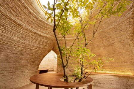 Tecla. Casa de barro impresa en 3D. Mario Cucinella Architects y WASP | 12_tecla_iago corazza_living area_high