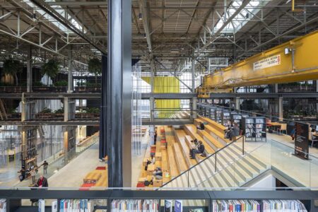 LocHal Library. Mecanoo. Biblioteca contemporánea | 14 lochal library interior design by ossip architectuurfotografie
