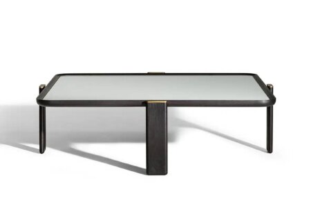 DUO Low Table. Roberto Lazzeroni. Poltrona Frau y Ceccotti Collezioni
