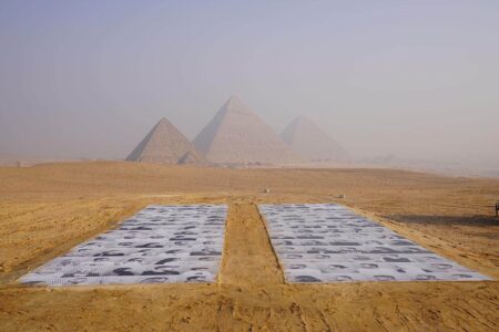 Inside Out Giza 2022 - 2023. JR. Forever is now. Pirámides de Giza. Antiguo Egipto. | 18_art_egypte_forever_is_now_iii_inside_out_giza_jr_roomdiseno