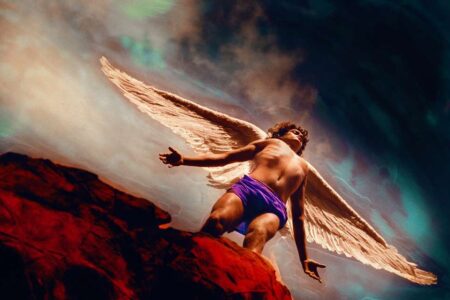 David LaChapelle. Fotografiska. American Way of Life | 1988 david lachapelle fly on my sweet angel fly on to the sky 1988 farmington connecticut credit line david lachapelle courtesy of fotografiska new york