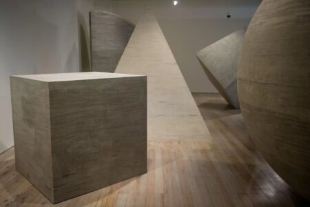 2014.016 Liu Wei, Density 1-6, 2013, books, steel, wood in WRG2
