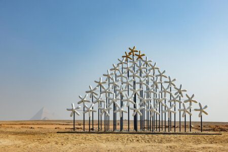 As Above So Below (Dome of Starry Sky). Mohamed Banawy. Forever is now. Pirámides de Giza. Antiguo Egipto. | 20_art_egypte_forever_is_now_iii_above_below_mohamed_banawy_roomdiseno