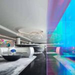 Poly F.S. Skyline Garden. Neo Art Deco. Interiorismo excéntrico. T.K. Chu Design | 22 talk area ting wang