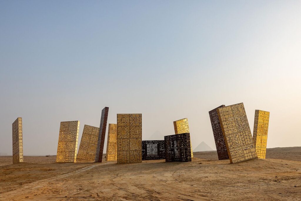 Reality is Timeless. Rashid Al Khalifa. Forever is now. Pirámides de Giza. Antiguo Egipto. | 23_art_egypte_forever_is_now_iii_reality_timeless_rashid_al_khalifa_roomdiseno