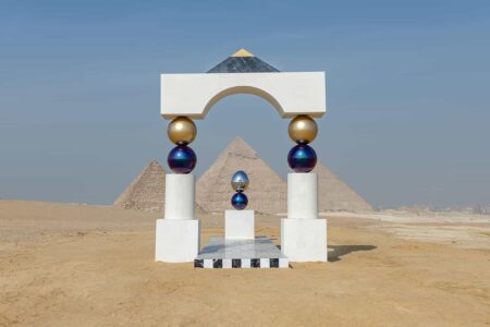 Mirror Gate. Pilar Zeta. Forever is now. Pirámides de Giza. Antiguo Egipto. | 25_art_egypte_forever_is_now_iii_mirror_gate_pilar_zeta_roomdiseno