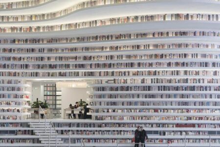 Tianjin Library. MRVDV. Bibliotecas contemporáneas | 25b_tianjin_library_%e2%88%8fossip