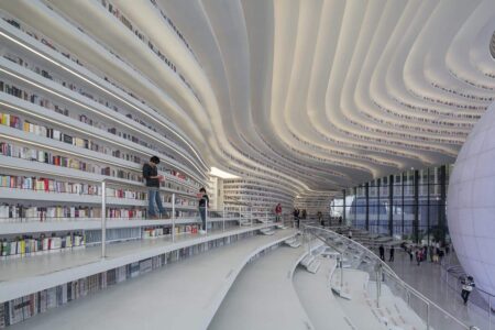 Tianjin Library. MRVDV. Bibliotecas contemporáneas | 28b_tianjin_library_%e2%88%8fossip