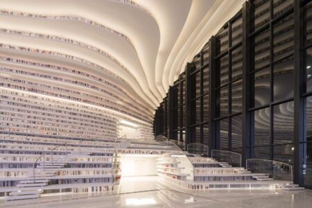 Tianjin Library. MRVDV. Bibliotecas contemporáneas | 45b_tianjin_library_%e2%88%8fossip