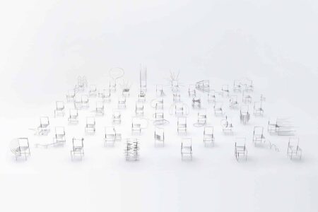 50 manga chairs. Friedman Benda Gallery. Foto: Kenichi Sonehara. Oki Sato. Nendo | 50_manga_chairs051_kenichi_sonehara